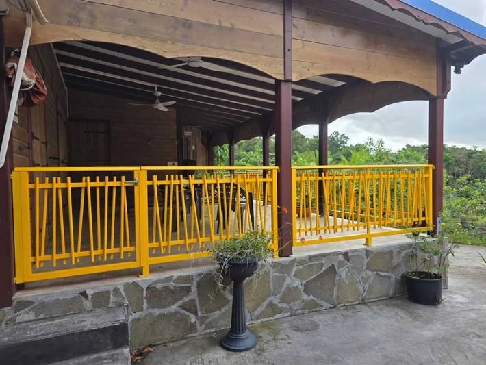 Gîte pour 14 personnes, avec jardin et balcon à Goyave (Guadeloupe) - 3