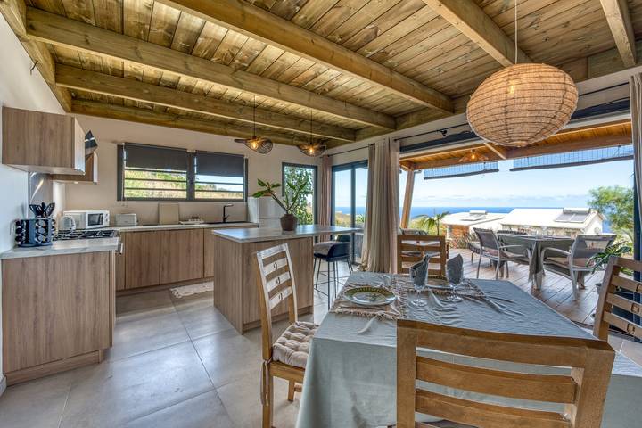 Villa Lady seaview - Terrasse - Vue mer in Saint-Leu, Île de la Réunion