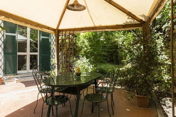 Vakantieappartement voor 4 personen, met tuin in Rome
