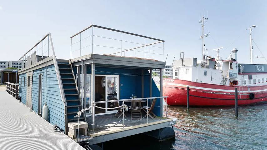 Boot für 3 Personen, mit Terrasse, mit Haustier