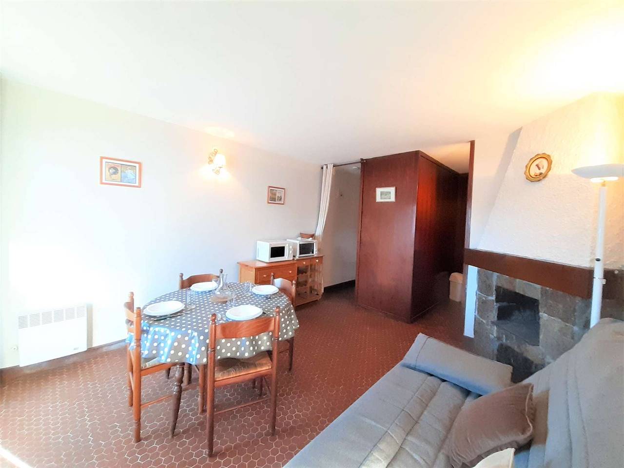 Ganzes Studio, Gemütliches Studio für 4, Balkon, ausgestattete Küchenzeile, Pla D'Adet in Saint-Lary-Soulan, Nationalpark Pyrenäen