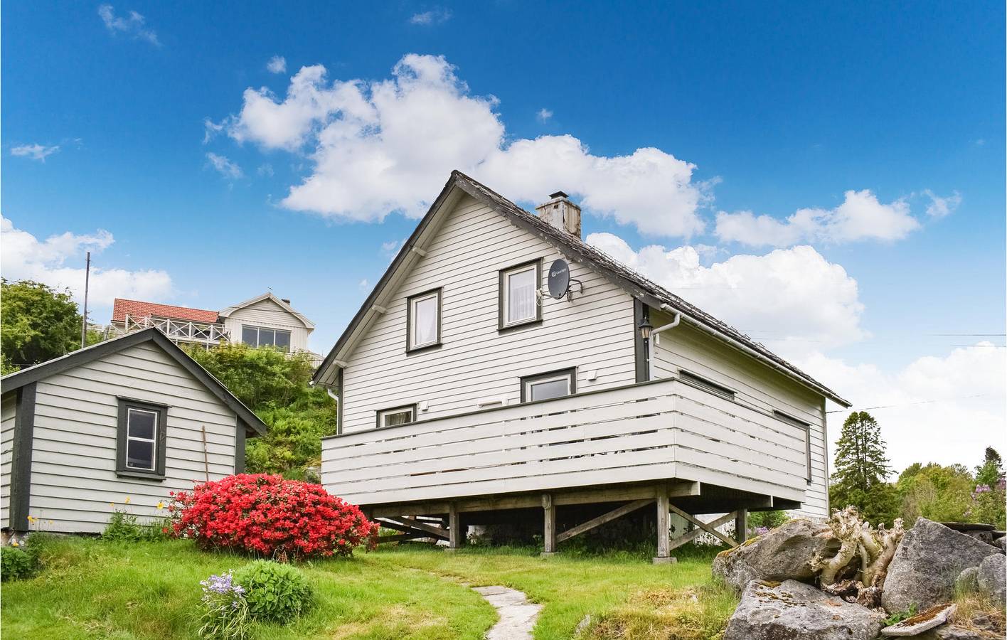 Ferienhaus für 5 Personen mit Terrasse in Sveio