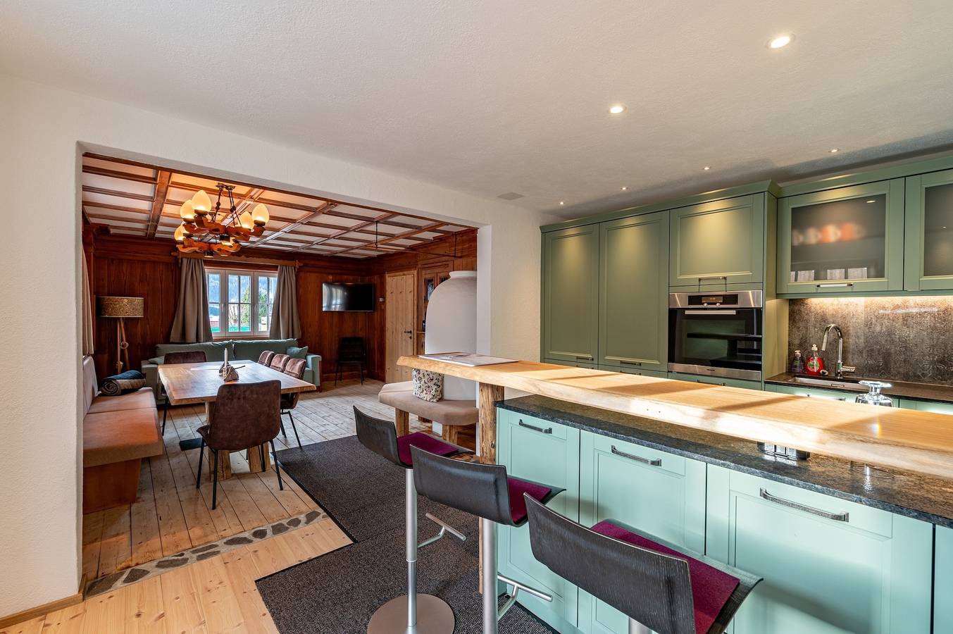 Zugspitzapps, Villa Sonnenschein in Ehrwald, Ammergau alps (Austria)