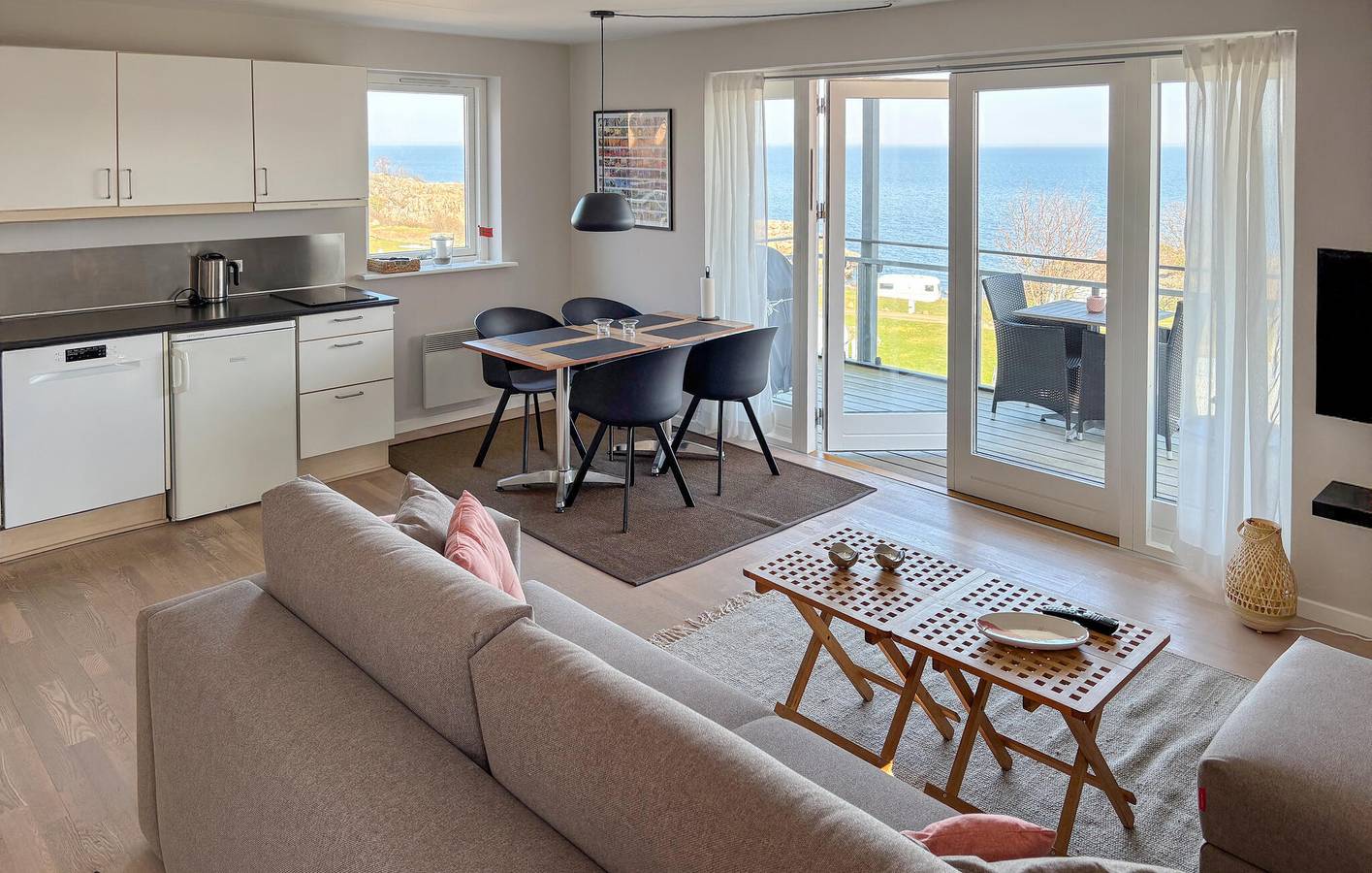Ganze Ferienwohnung, Ferienwohnung für 3 Personen mit Terrasse in Gudhjem, Bornholm