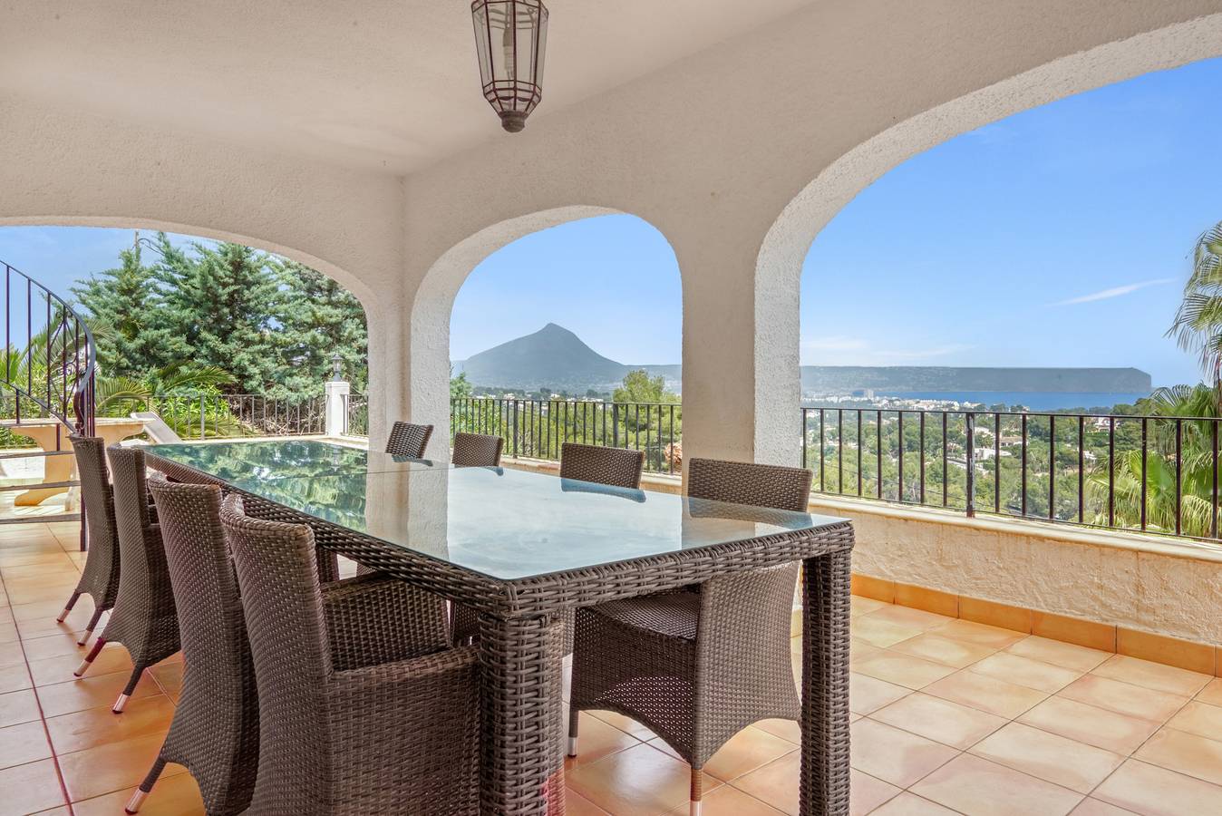 Villa 'Casa Ann - Affitti per famiglie' con vista mare, piscina privata e Wi-Fi in Cap Martí, Jávea