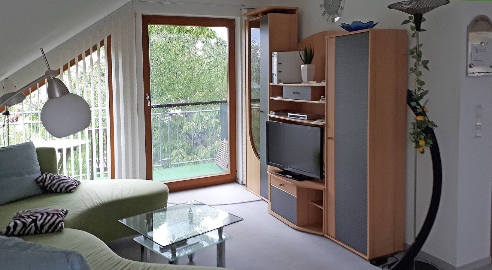 Ganze Wohnung, Apartment 'Haus Krönert' mit Balkon, Wlan und Klimaanlage in Dinkelsbühl, Romantische Straße