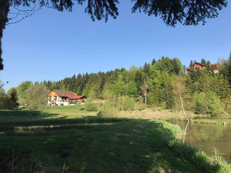L'étang du Moulin in Bonnétage, Doubs
