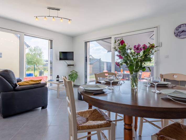 Location de vacances pour 4 personnes, avec terrasse et jardin, animaux acceptés à Saint-Germain-sur-Ay - 3