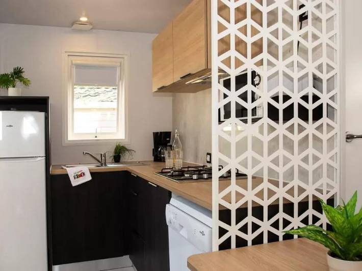 Mobil home pour 4 personnes, avec sauna et bassin pour enfant à Fayence - 4