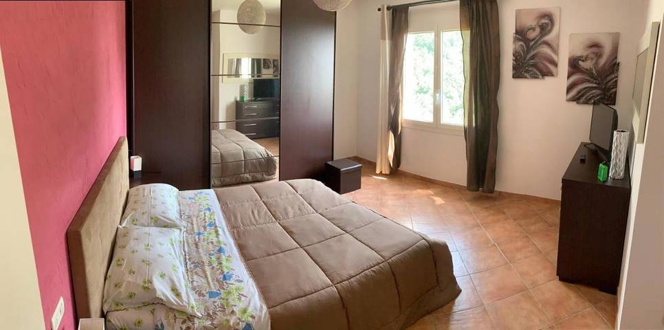 Appartement de vacances pour 3 personnes, avec vue et jardin
