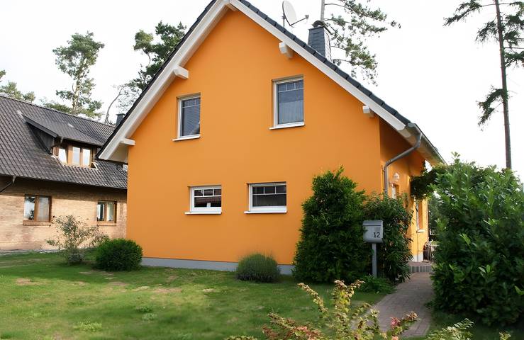 Ferienhaus für 6 Personen, mit Seeblick und Garten an der Müritz