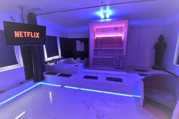 Appartement de vacances pour 2 personnes, avec jacuzzi et sauna