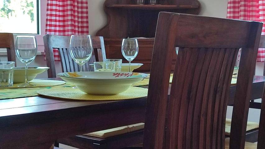 Ferienhaus für 4 Personen, mit Terrasse und Ausblick