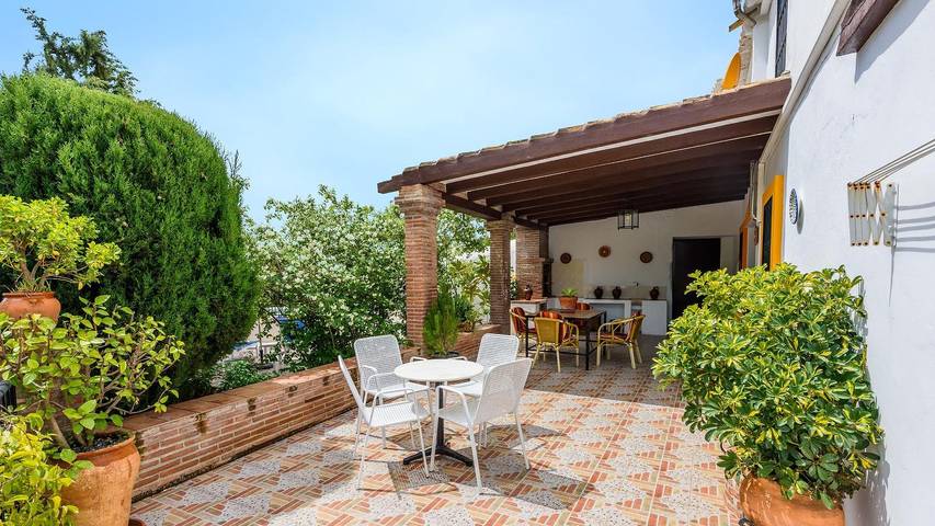 Chalet para 4 personas, con piscina y balcón/terraza, Se admiten mascotas en Sierra de las Nieves - 3