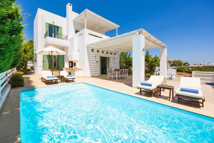 Ferienhaus für 4 Personen, mit Terrasse und Garten