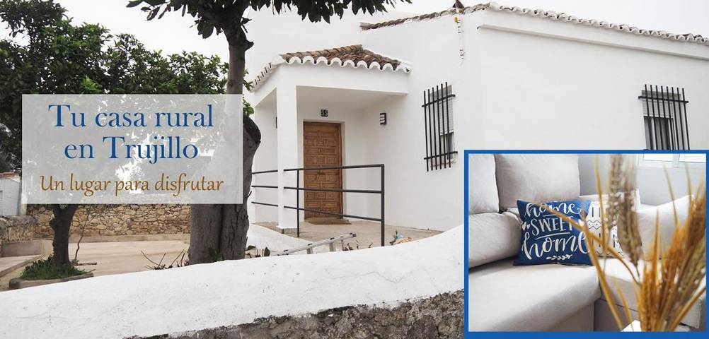 Apartamento para 6 personas, con Terraza además de Jardín y Vistas en Trujillo