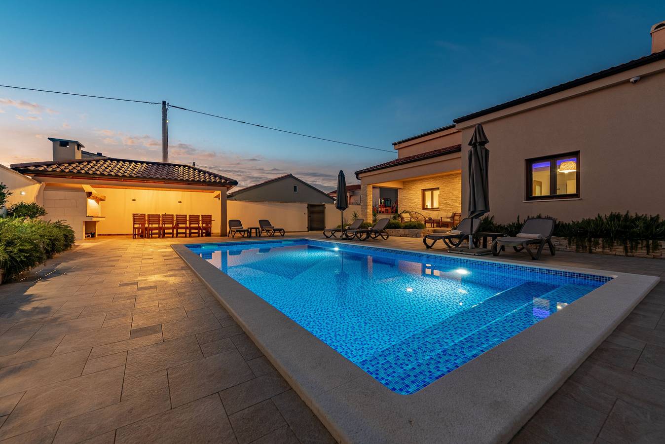 Villa Roza Zadarvillas in Poličnik, Zadar