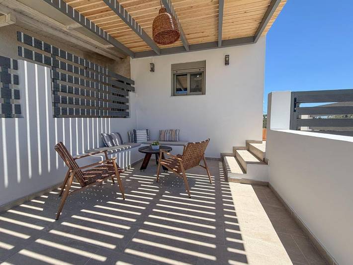 Gîte pour 3 personnes, avec jardin et vue dans Xerokampos - 2
