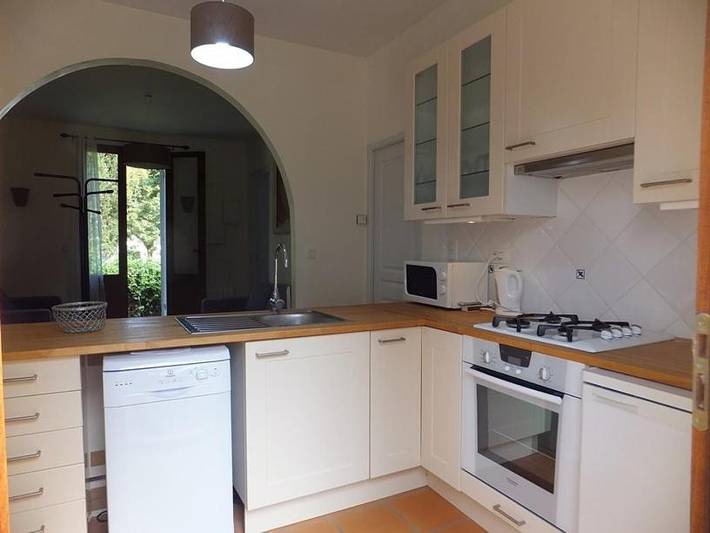 Location de vacances pour 4 personnes, avec Terrasse ainsi que Jardin et Vue à Lignan-de-Bordeaux