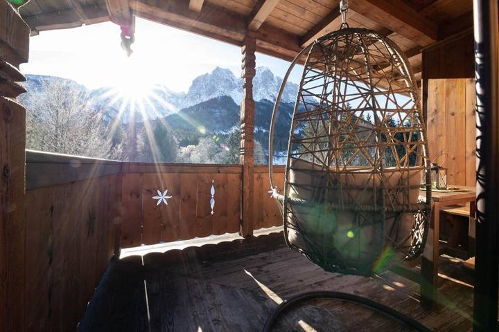 Ferienwohnung für 2 Personen, mit Balkon am Eibsee - 4