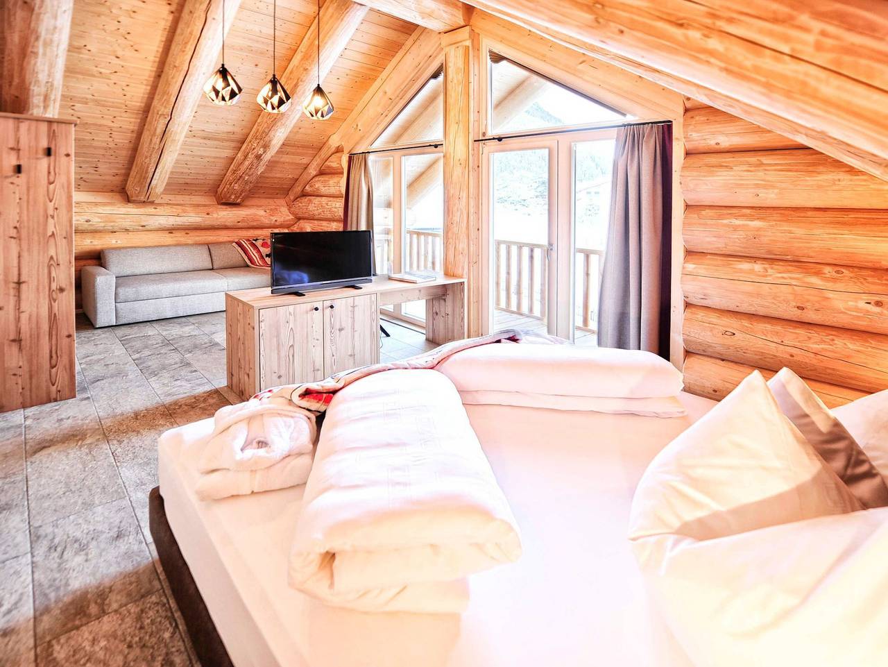 Summit Lodges - Natural Retreat Pfunds - Yellowstone Lodge in Glockturmkamm, Pfunds