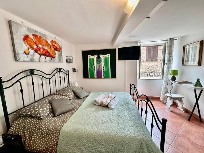 Casa vacanza per 4 persone, con balcone e panorama a Subiaco