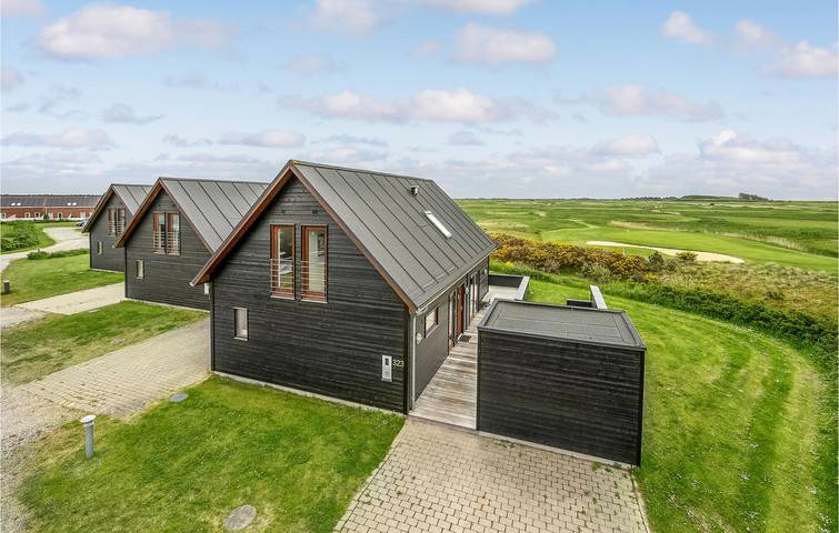 Ferienhaus mit Meerblick für 6 Personen, mit Whirlpool und Sauna sowie Terrasse und Garten auf Rømø - 3