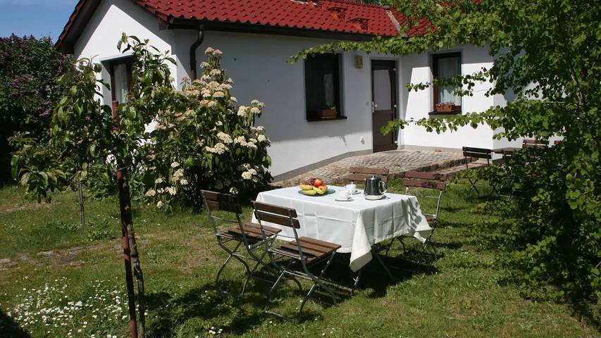 Ferienhaus für 3 Personen, mit Garten, mit Haustier