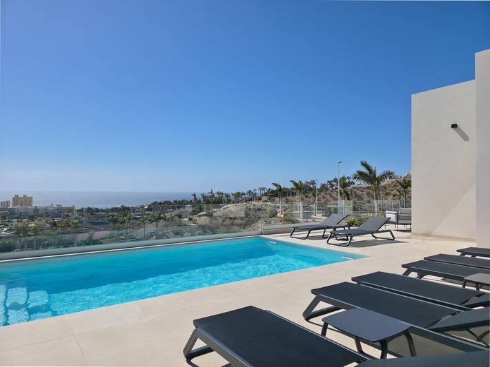 Ferienhaus für 14 Personen, mit Pool und Garten sowie Meerblick auf den Kanaren - 2
