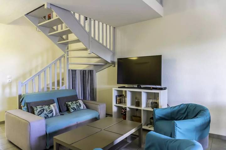 Gîte pour 6 personnes, avec balcon et vue à Le Gosier - 3