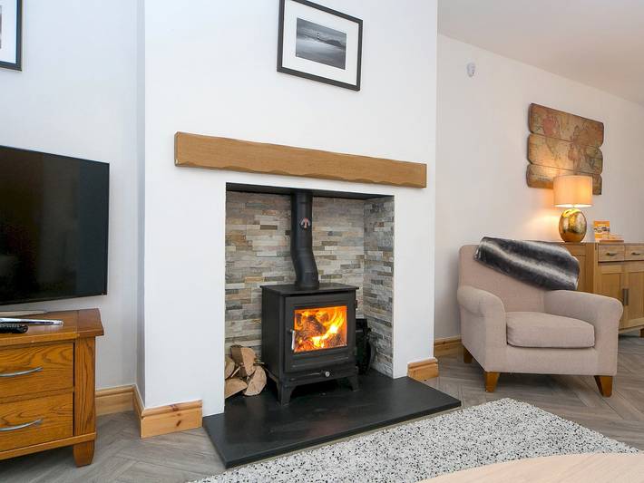 Holiday rental for 6 people, with garden and ocean view on the Isle of Anglesey
