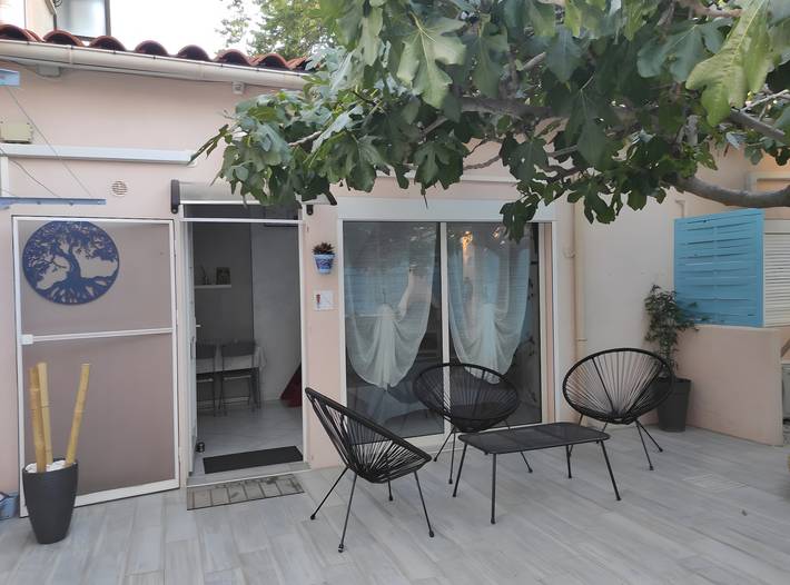 Chambre d’hôte pour 3 personnes, avec jardin à Perpignan