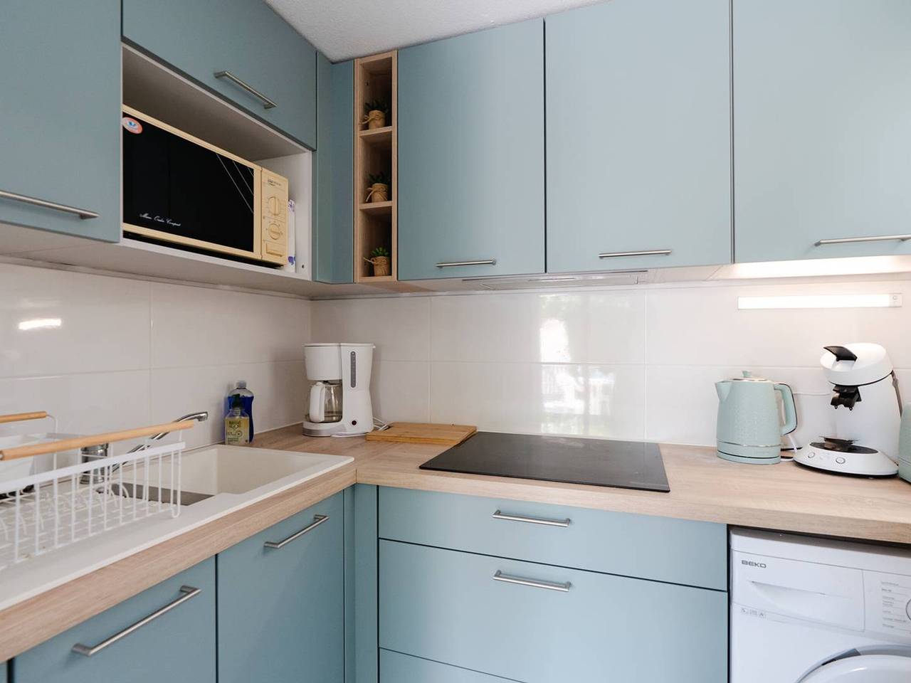 Studio-Pavillon mit Klimaanlage nahe am Strand und Parkplatz in Gruissan (Ville), Gruissan