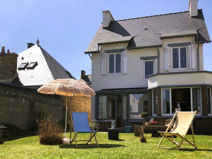 Location de vacances pour 6 personnes, avec jardin dans Coz-Pors