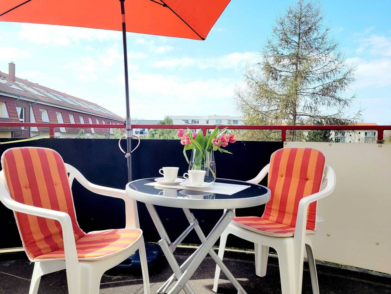 Meerglück im Dünengarten mit Balkon & Meerblick Ofc 20 - 2-Raum-Fewo (2 Pers.+ 1 Kind) mit Balkon & Meerblick in Ostseebad Kühlungsborn, Kühlungsborn