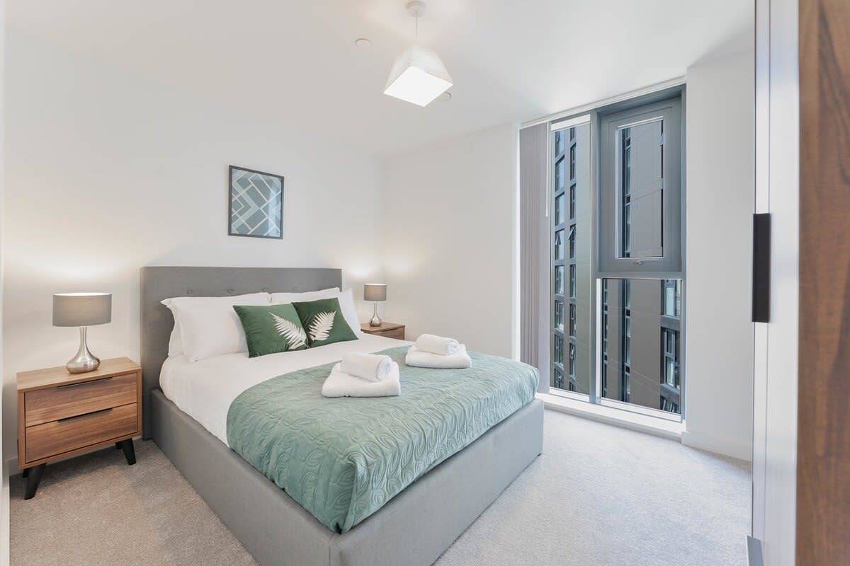 Ganze Wohnung, Contemporary 2 Bed Apartment in Central Birmingham in Birmingham, Birmingham und Umgebung