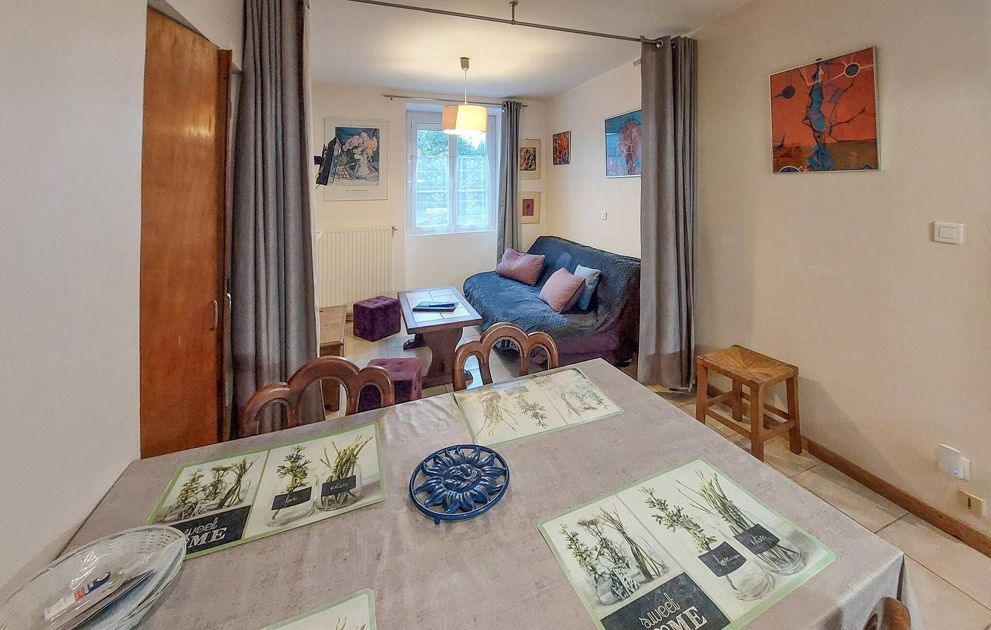 Appartement confortable avec TV, parking, jardin et Internet - 1km de BISTRO-TRUCK in Touvois, Région de Nantes
