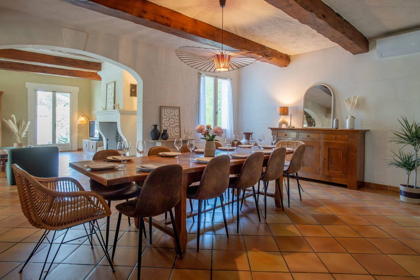 Maison 4 chambres avec piscine à Fontvieille in Fontvieille, Arles und Umgebung