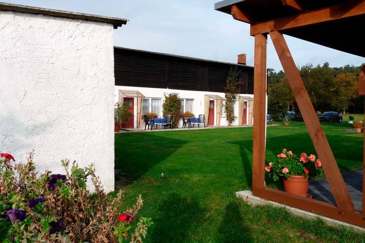 Ferienwohnung für 4 Personen, mit Terrasse, mit Haustier in Mellenthin