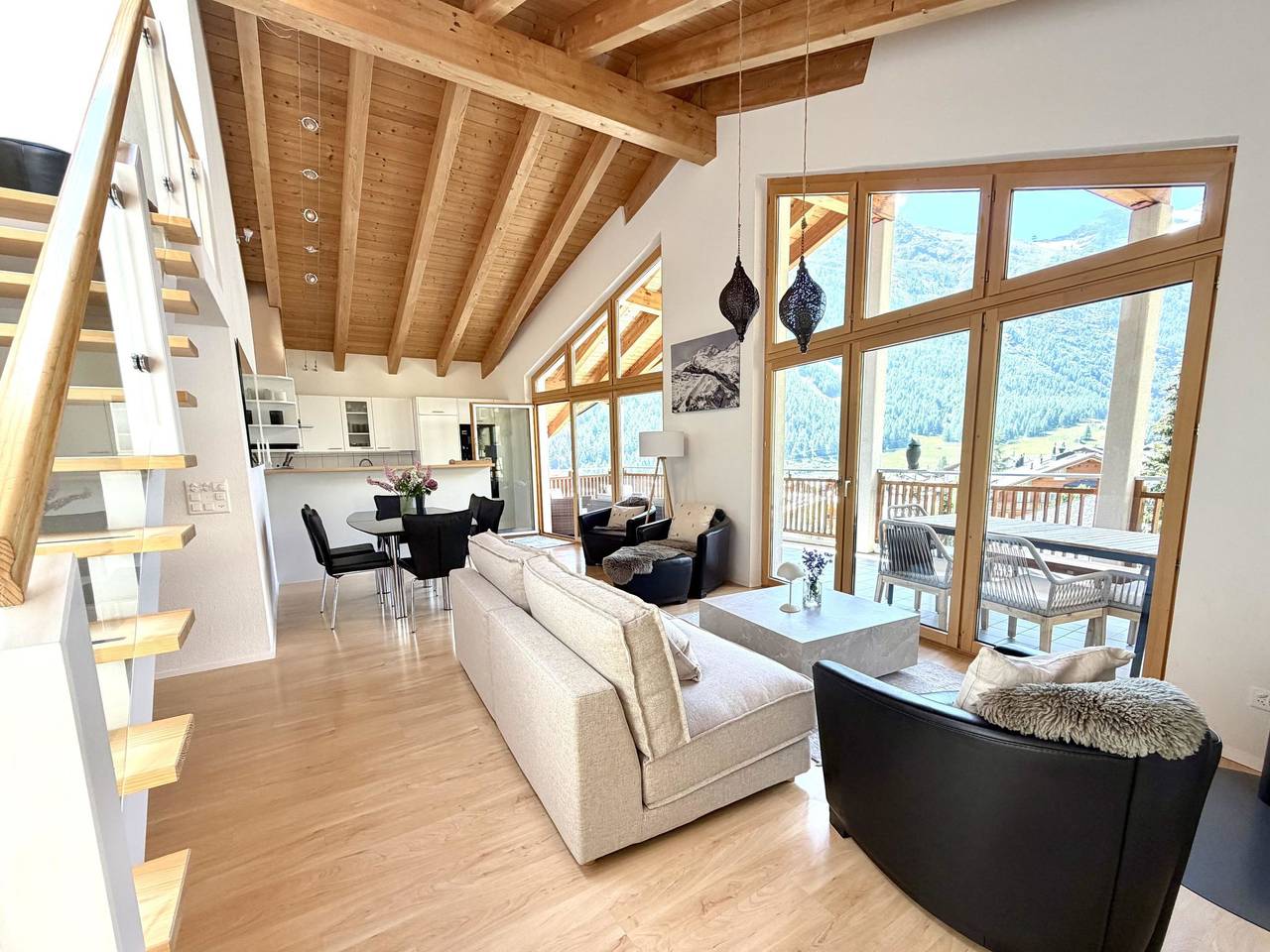 Ganze Wohnung, Penthouse Victoria’s Home im Haus Judith in Saas-Fee, Walliser Alpen