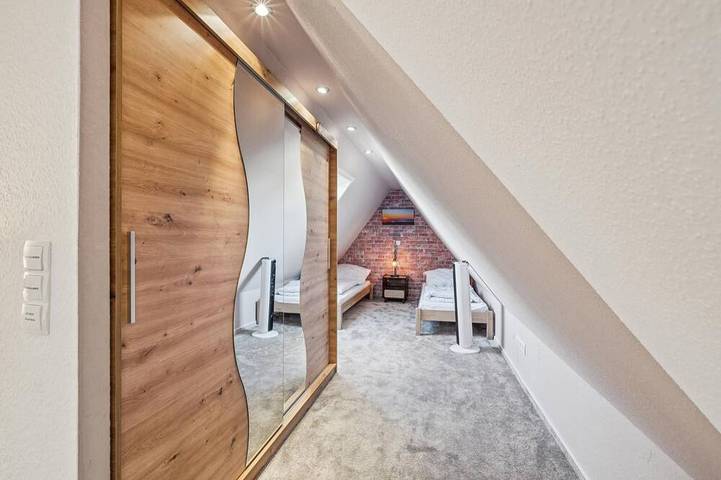 Ganze Wohnung, Helle Ferienwohnung im Harz mit Balkon in Straßberg (Sachsen-Anhalt), Harzgerode