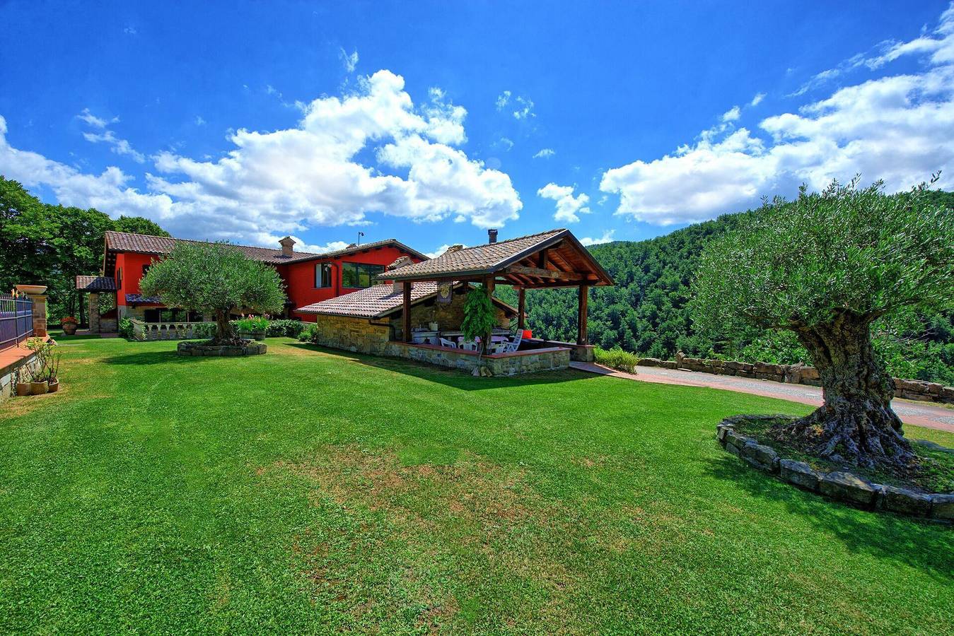 Villa Contessa in Gubbio, Umbria