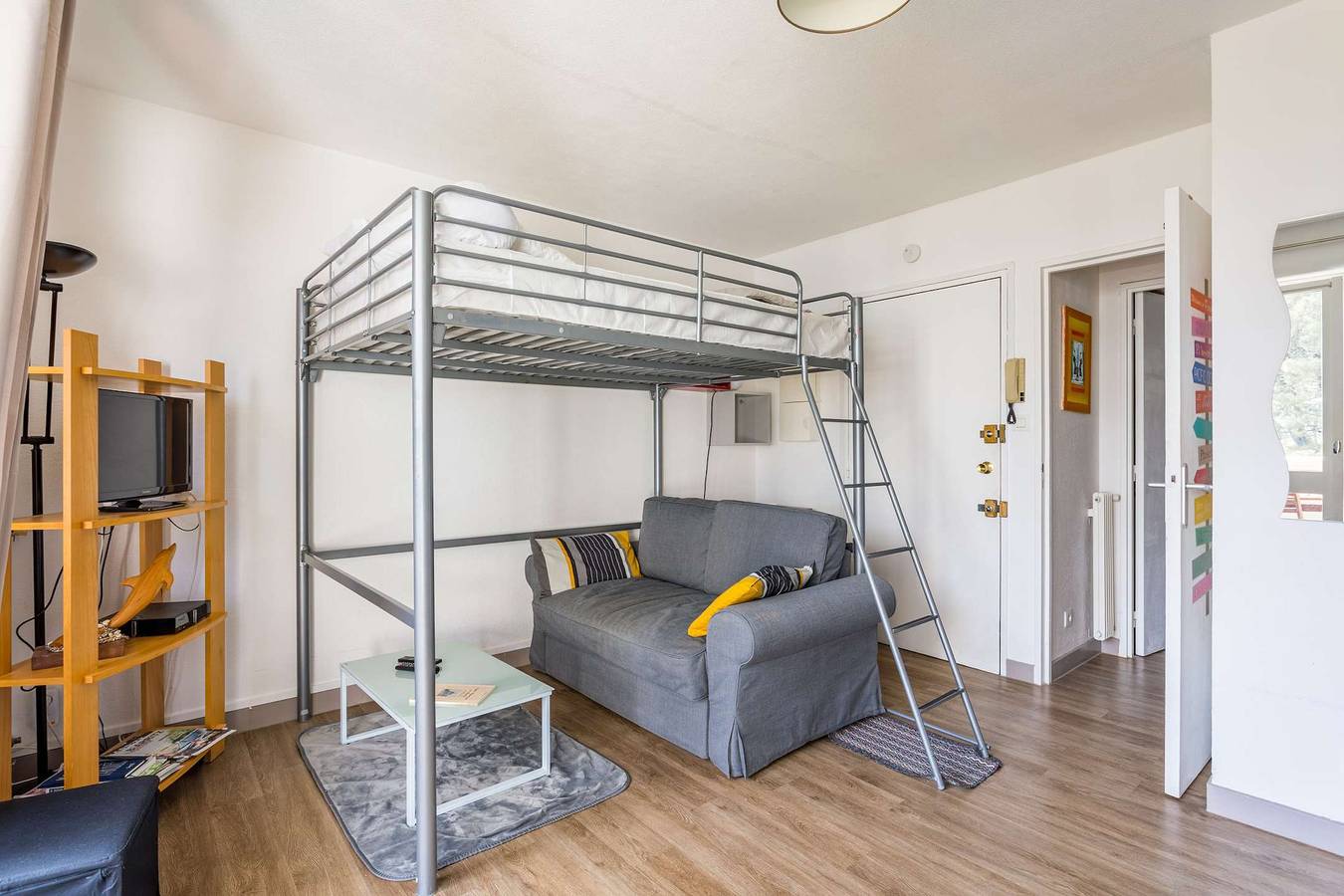 Entire studio, Oldarra: Estudio clasificado 2 * in Biarritz, Bayonne region