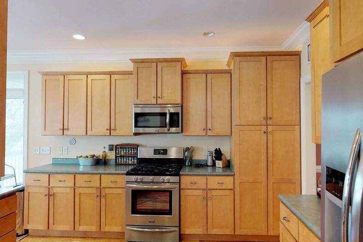 Vacation house for 12 people, with balcony, with pets in North Carolina