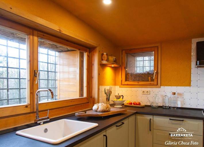 Casa rural para 8 personas, con Balcón y Terraza además de Jardín y Vistas en Parque natural del Montseny - 2