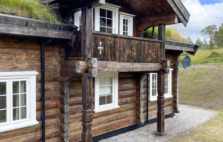 Ferienhaus für 13 Personen mit Terrasse in Hovden, Bykle