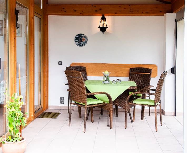 Ferienwohnung für 4 Personen, mit Balkon und Balkon/Terrasse sowie Garten in Arrach - 4