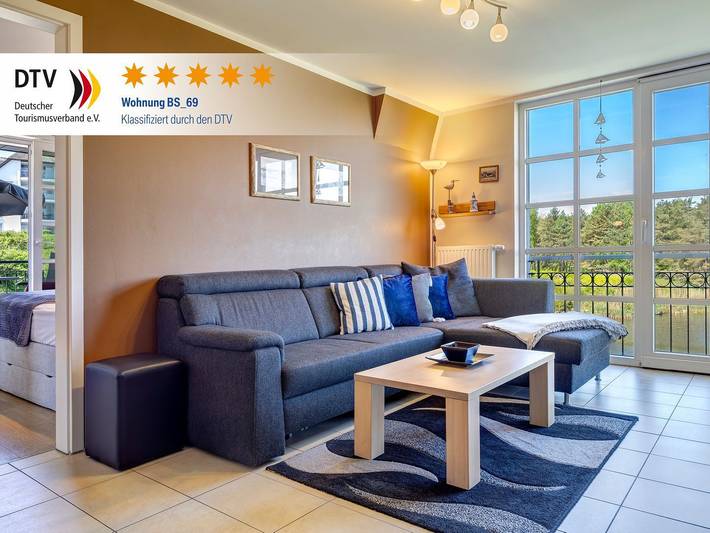 Apartamento de vacaciones para 4 personas, con balcón y sauna - 1