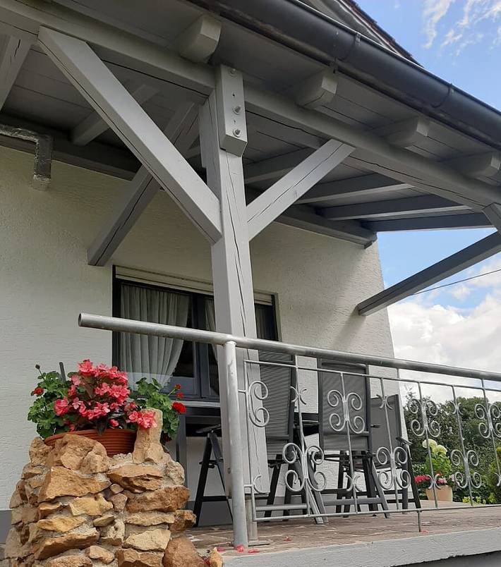 Ferienwohnung für 4 Personen, mit Balkon und Balkon/Terrasse sowie Terrasse und Garten in Bad Griesbach - 4