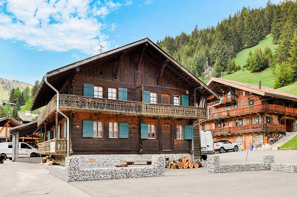 Maison de vacances pour 8 personnes avec balcon in Morgins, Troistorrents